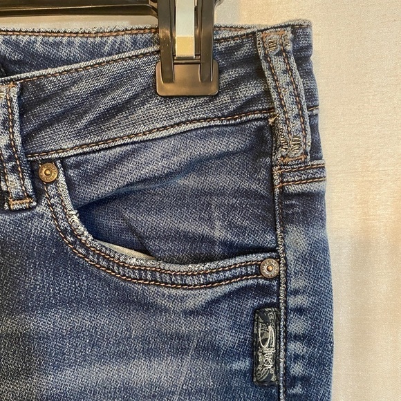 Silver Jeans  Co. Aiko High Rise Skinny Joga. Jean Medium Wash Ladies W28/L31 - Picture 7 of 12